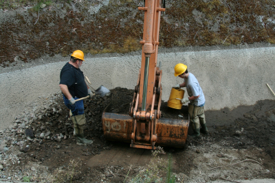 Sediment Basin Sampling 2007
