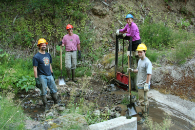 Sediment Basin Sampling 2007