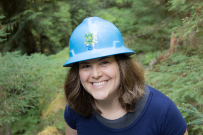 USFS scientist Brooke Penaluna
