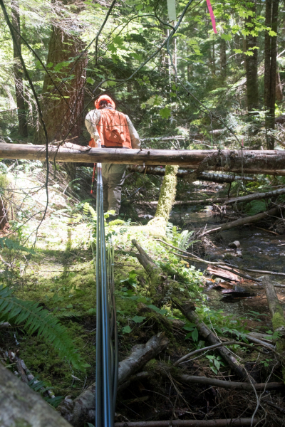 Drought dewatering experiment 2022